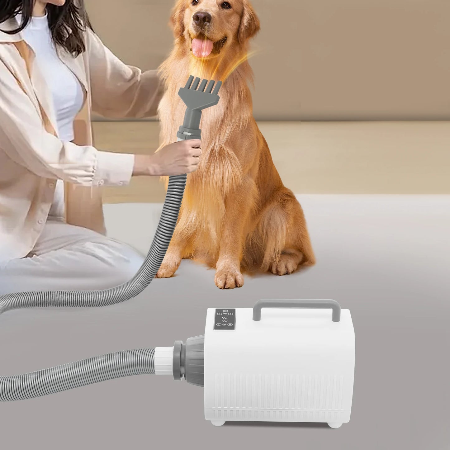 Pet Hair Dryer High Power Dog Grooming Blow Dryer Portable Pet Grooming Dryer Quick Blowing