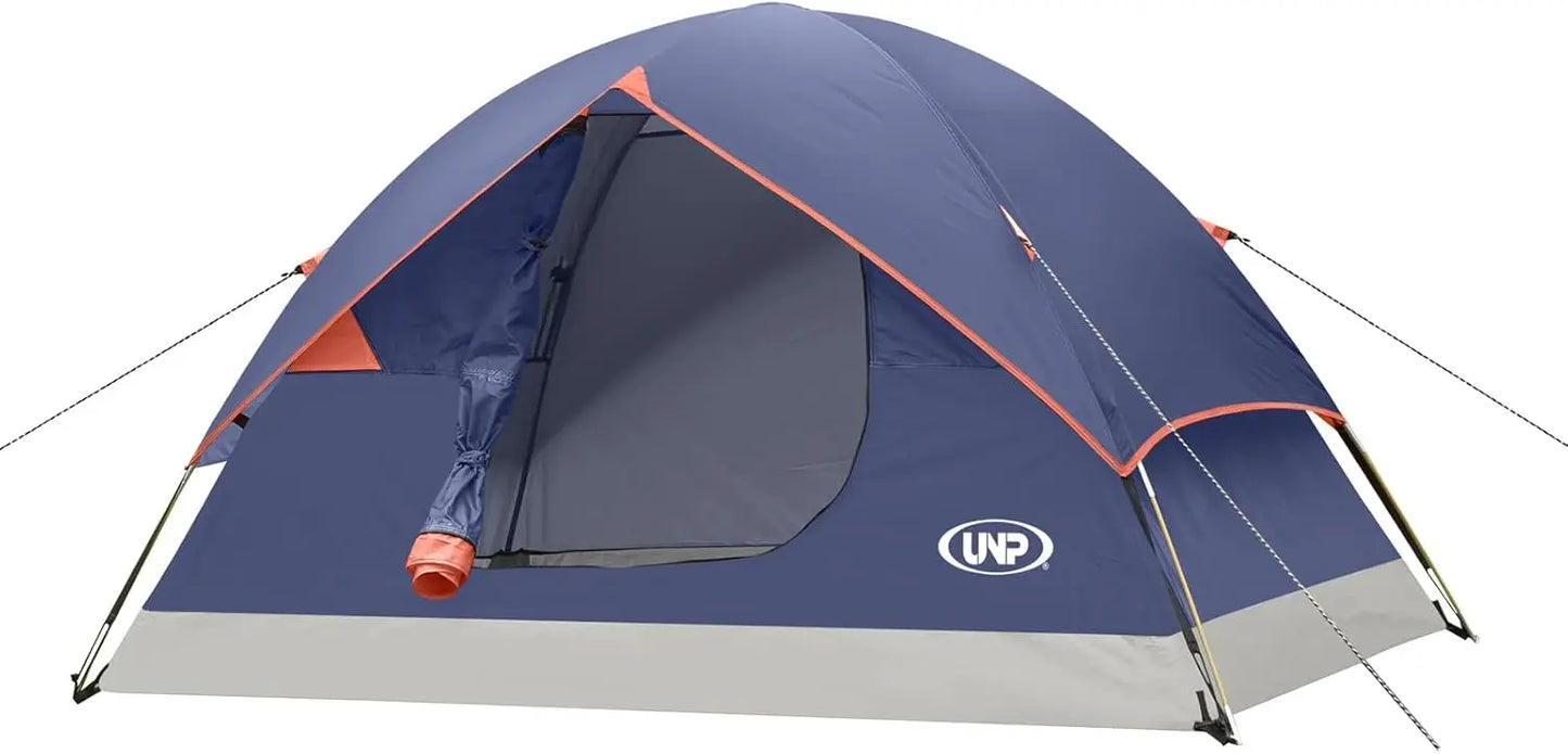UNP Camping Dome Tent 2 To 6 Person Easy Setup Portable