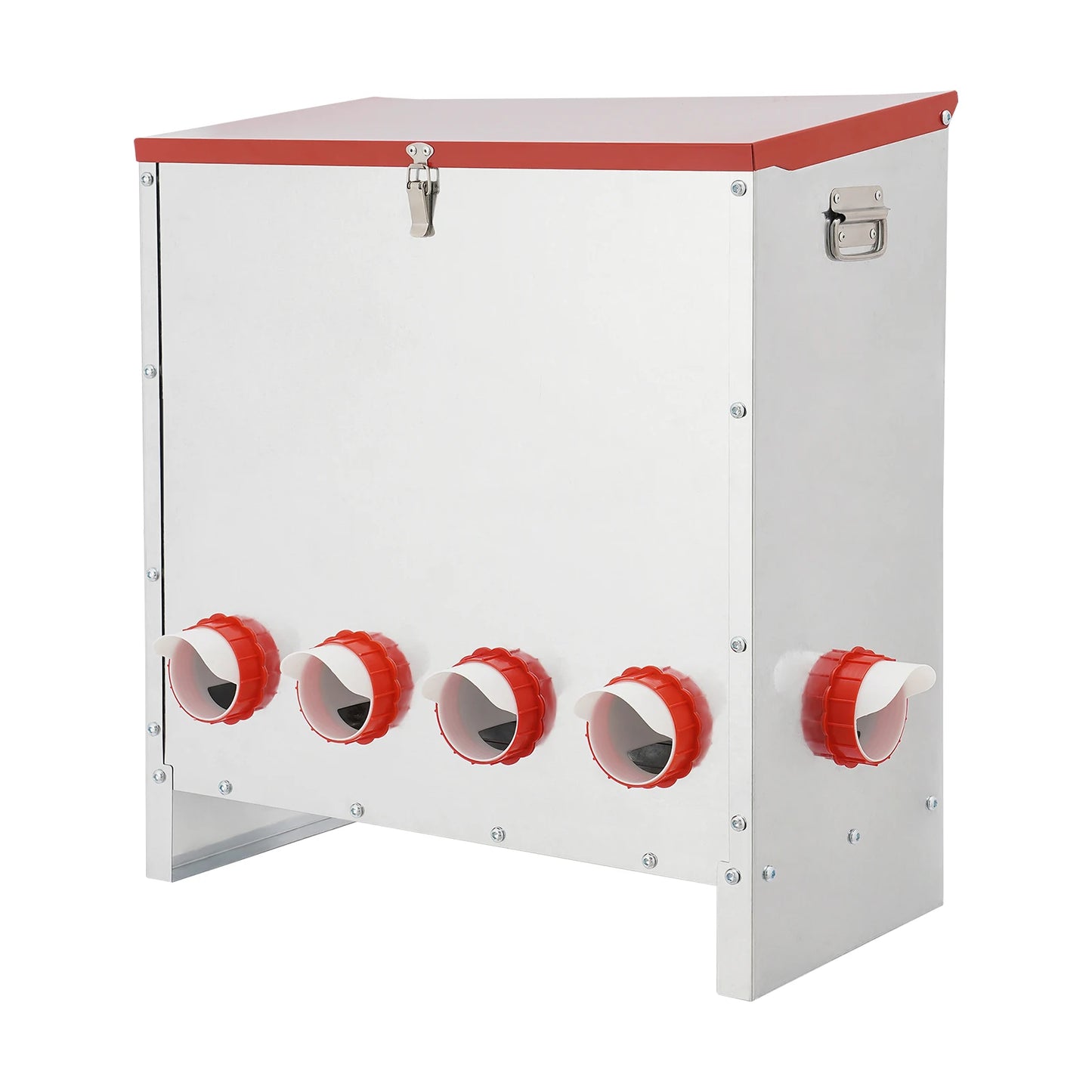 Ten Hole Large Capacity Chicken Feeder 66.14 Lbs Poultry