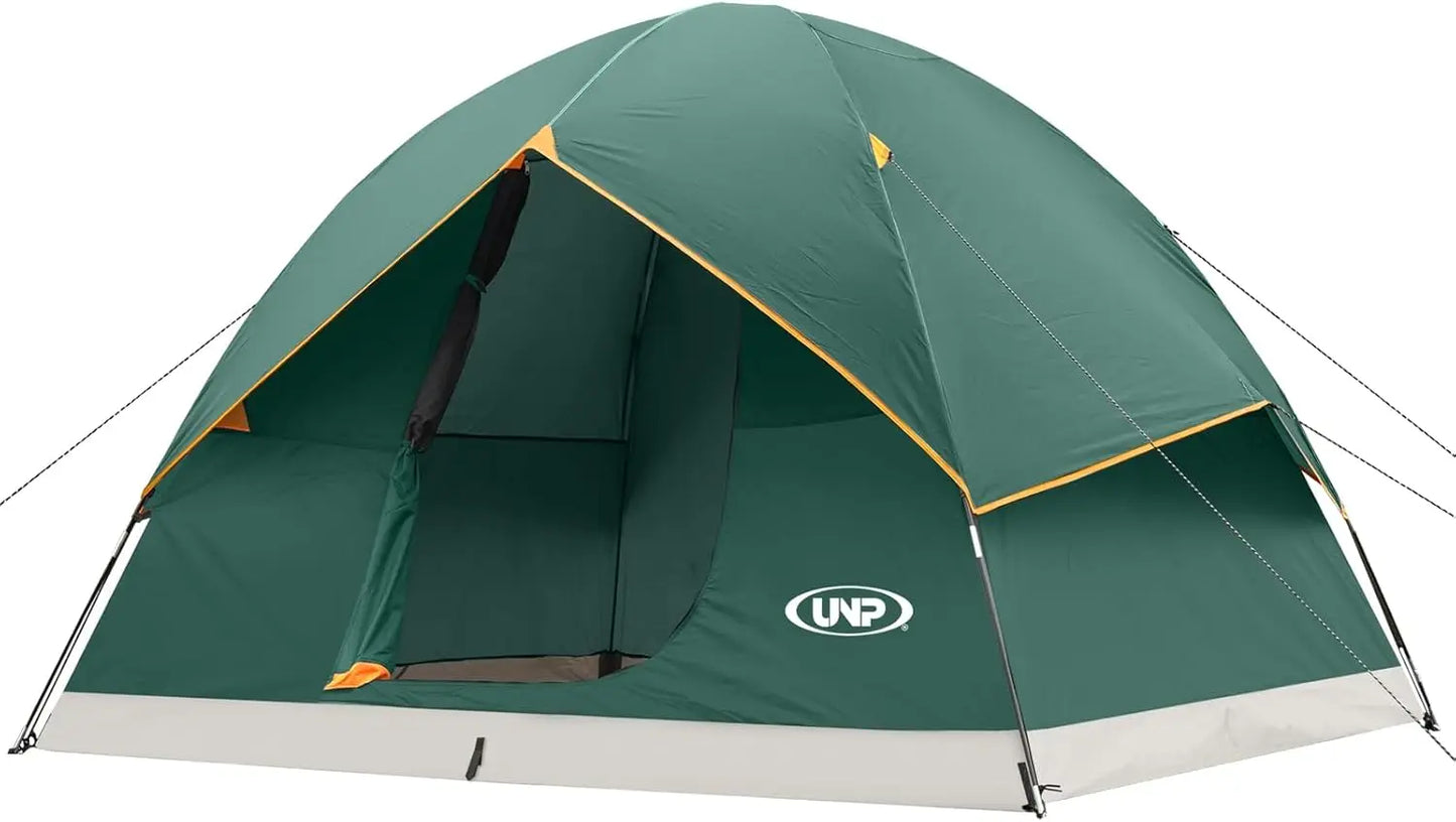 UNP Camping Dome Tent 2 To 6 Person Easy Setup Portable
