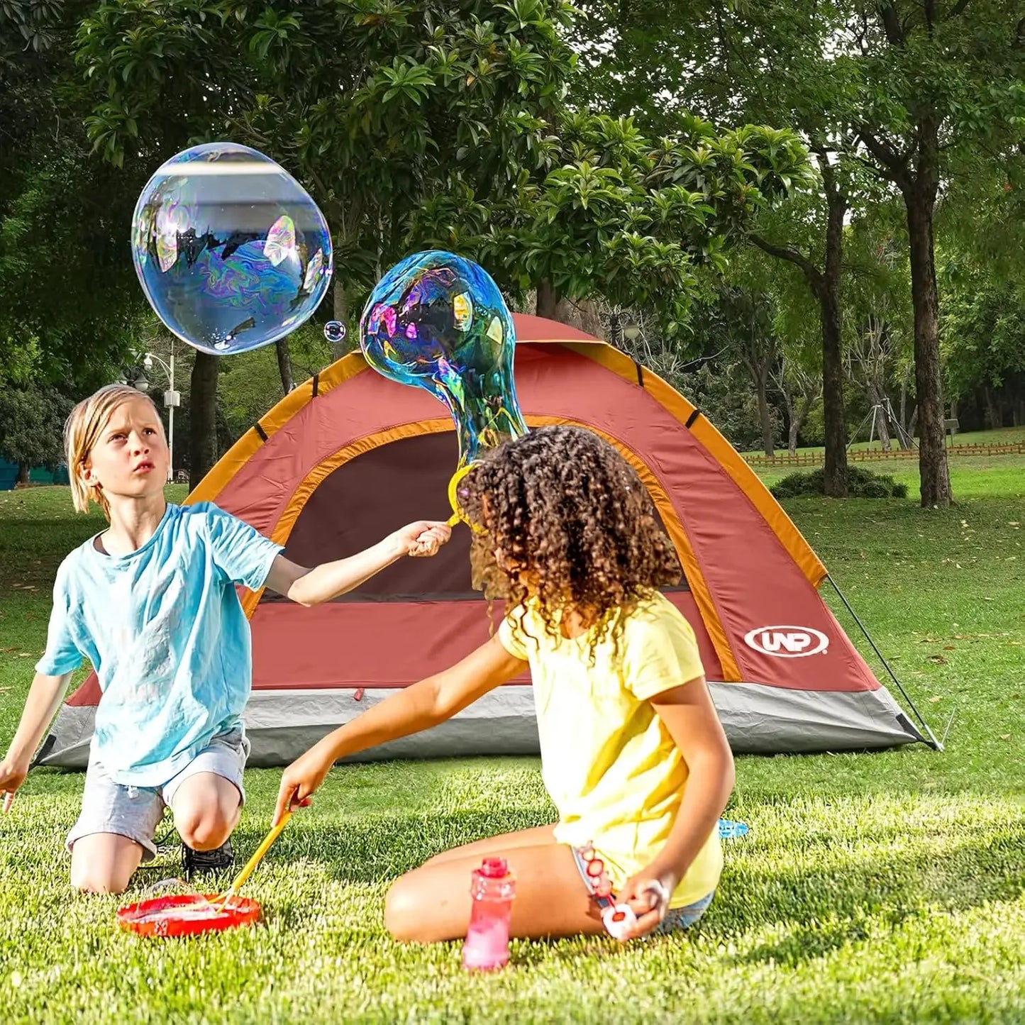 UNP Camping Dome Tent 2 To 6 Person Easy Setup Portable
