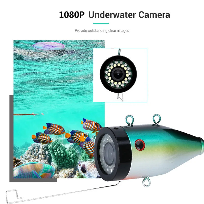 MAOTEWANG 1080P HD Underwater Fishing Camera With LEDs And IR Lights