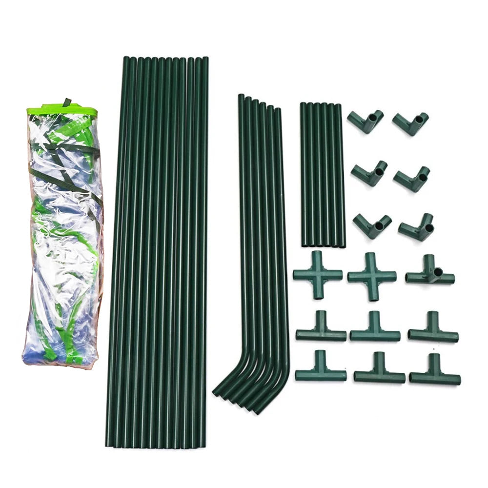 180x90x90cm Greenhouse with PVC Transparent Plant Cover and Frame for Indoor Outdoor Gardens Vegetable Plant Seeds Growing