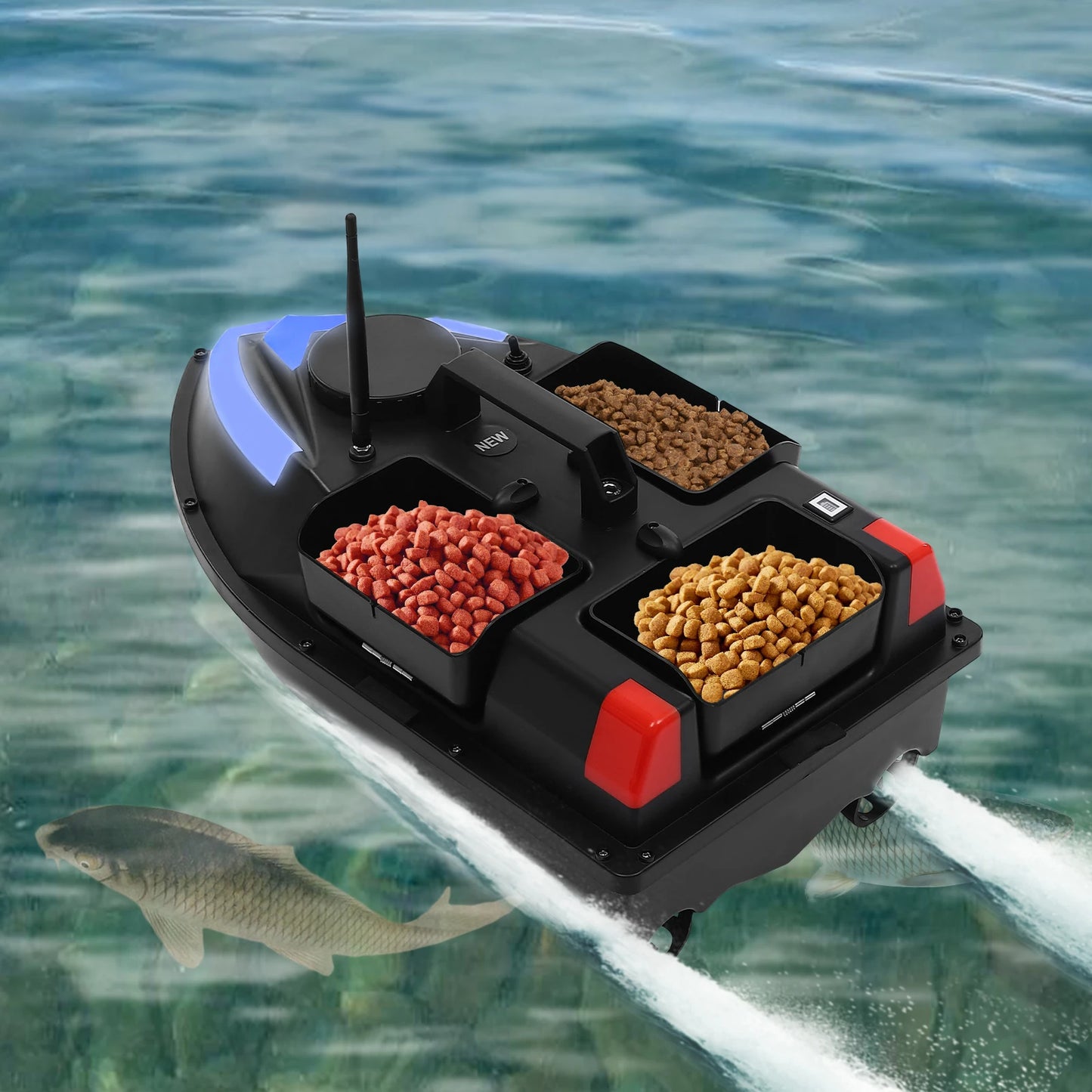 Hign-concerned GPS Fishing Bait Boat With Remote Control