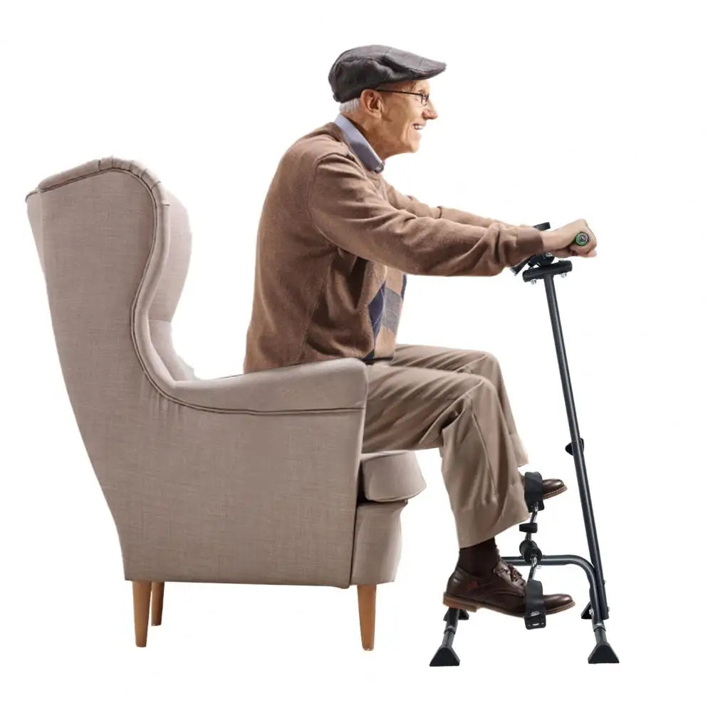 Pedal Exerciser Bike Hand Arm Leg Knee Peddler Adjustable Fitness Recovery Equipment for Seniors Elderly Physical Therapy Exercise