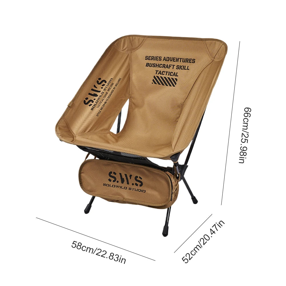 WELLHIKE Ultralight Folding Chair Detachable Tourist Chairs Portable Camping Seat Gadgets Outdoor Camping Hiking Fishing Travel