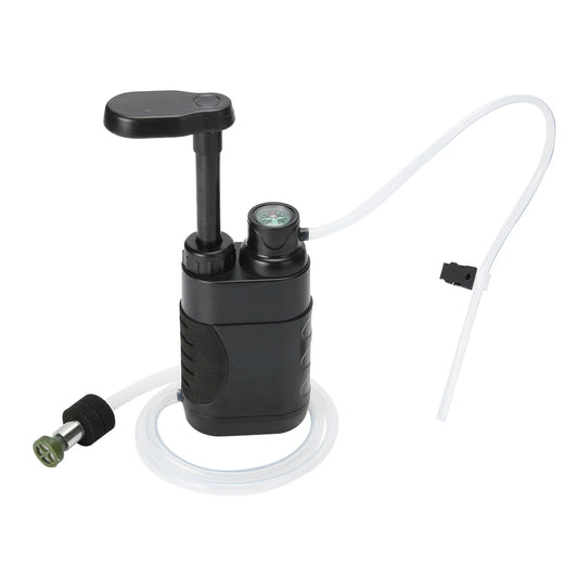 Outdoor Portable Water Filter Purifier Hand Operated 1400ml