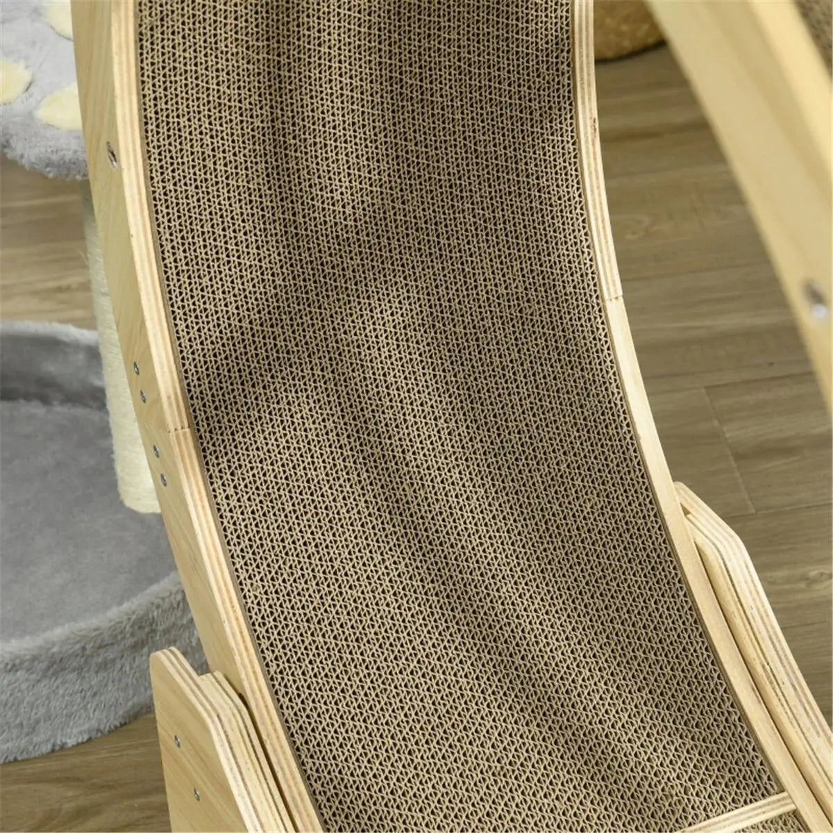 Eco Friendly Cat Scratching Board Durable Wood Pad Pro