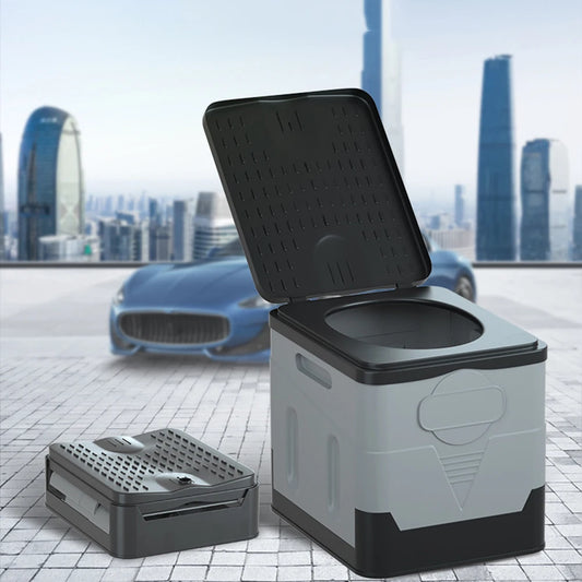 Outdoor Portable Folding Toilet for Travel and Emergencies