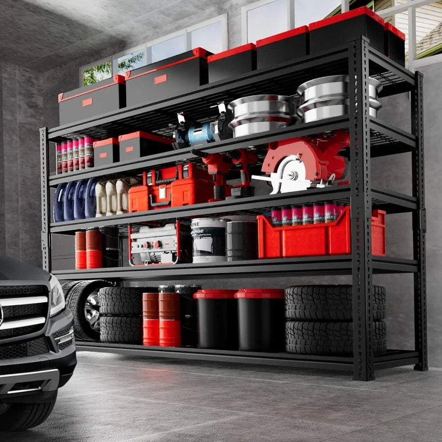 Heavy Duty Garage Storage Shelves 5-Tier Metal Wire Organizer
