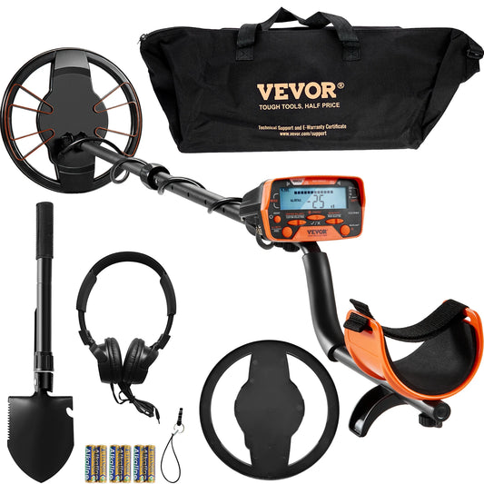 VEVOR Metal Detector For Adults And Kids LCD Display