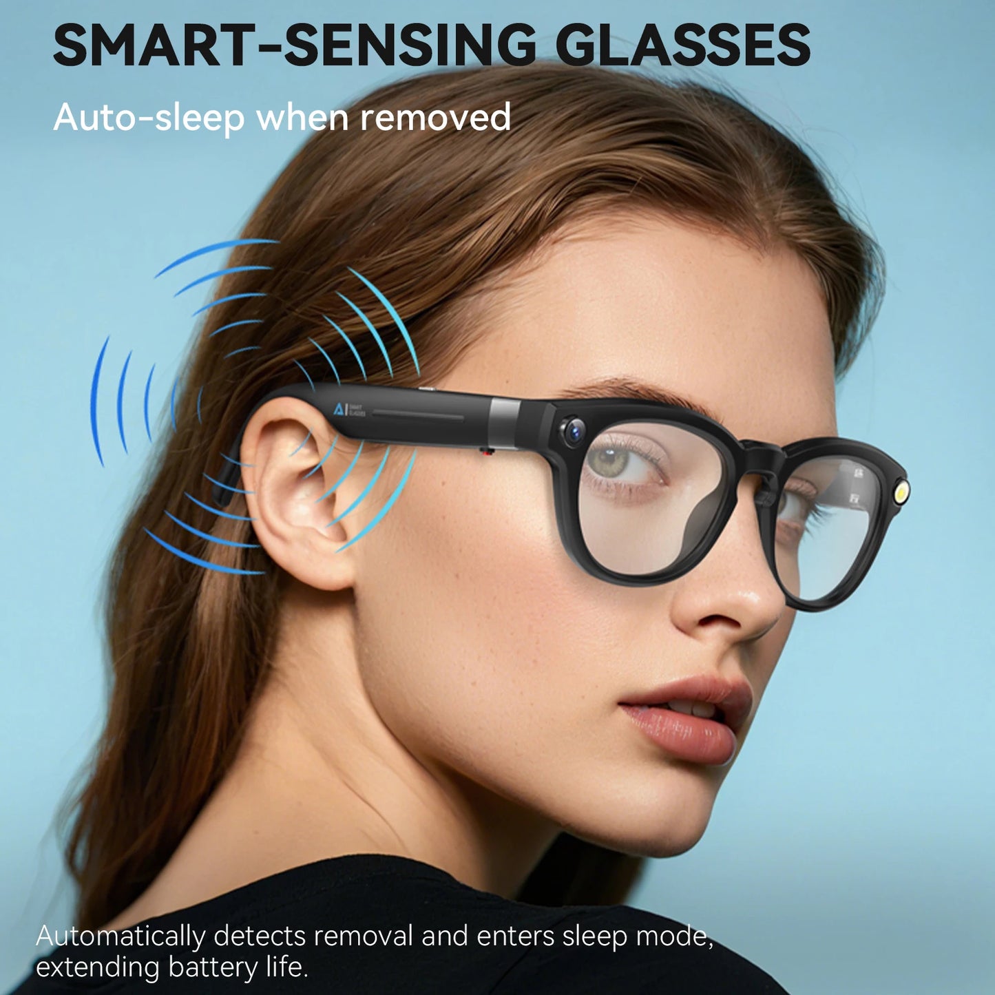 EIGIIS Pixel AI Smart Glasses With AI Camera