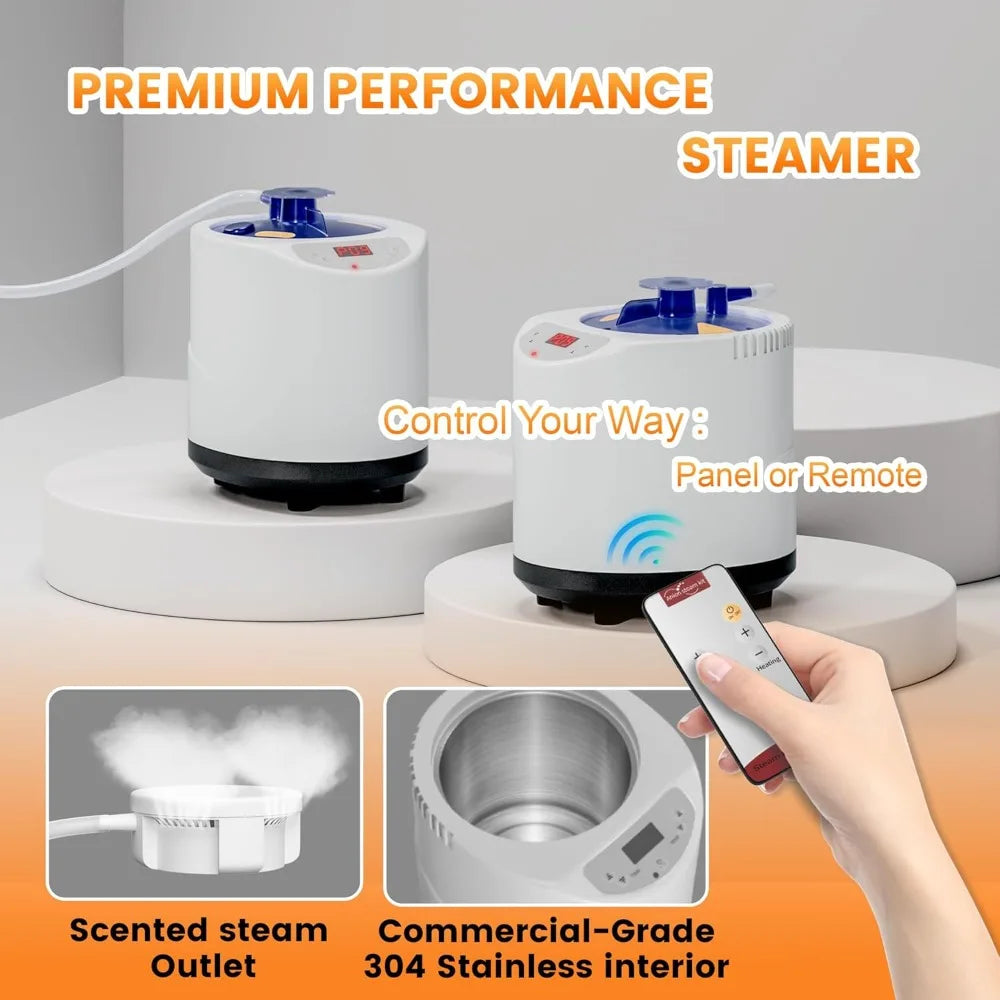 Portable Steam Sauna for Home Spa Two-Person