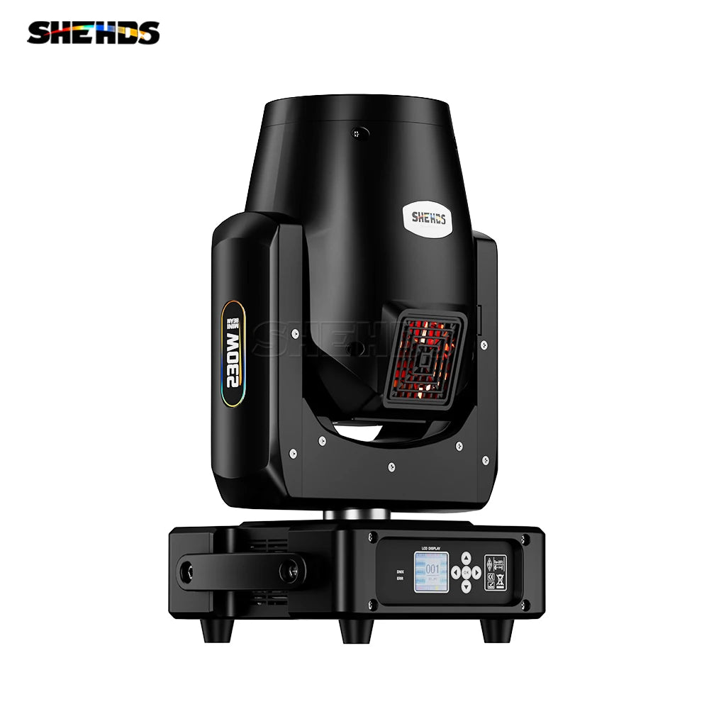 SHEHDS 2-Pack Mini 230W 7R Beam Moving Head Lights