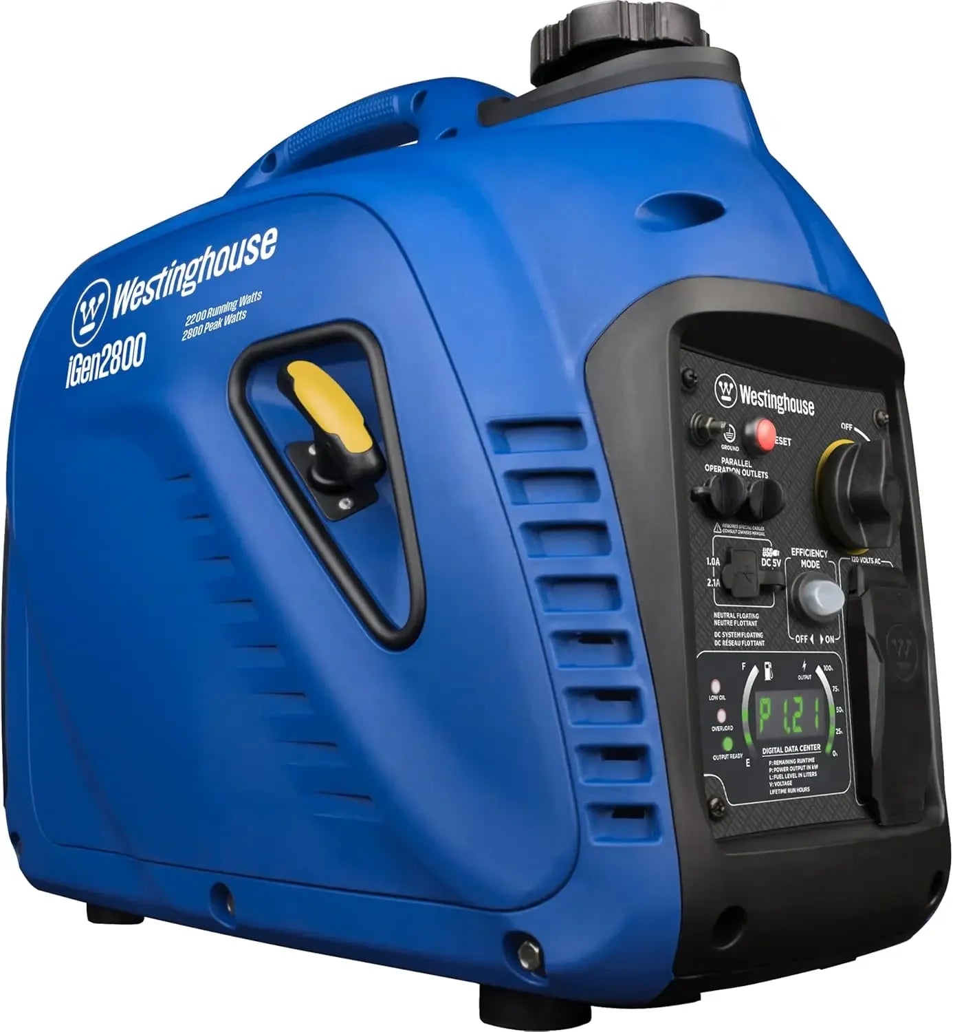 Outdoor Power Equipment 2800 Peak Watt Super Quiet Lightweight Portable Inverter Generator Gas Powered Parallel Capable Long Run Time