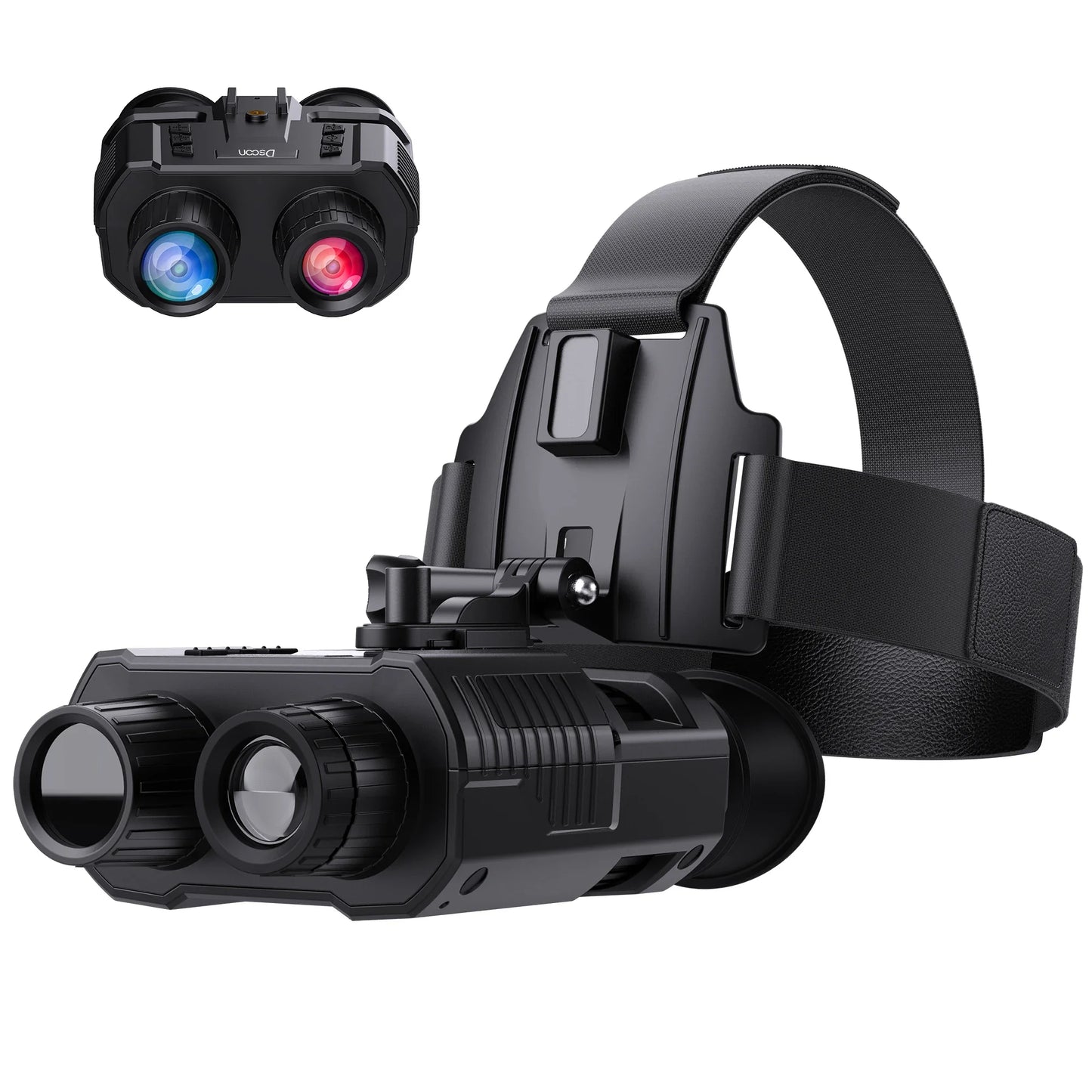 NV8160 Head Mounted Dual Tube Night Vision Device 8X Helmet