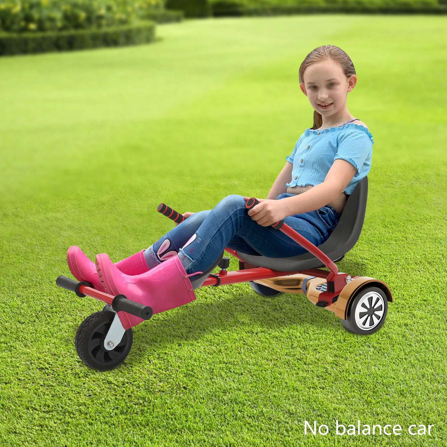 Adjustable Hoverboard Double Seat Attachment For Scooters