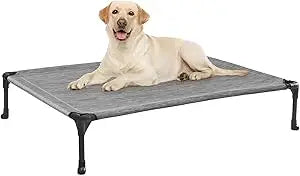 Outdoor Elevated Dog Cot Bed For Large Dogs Cooling Hammock