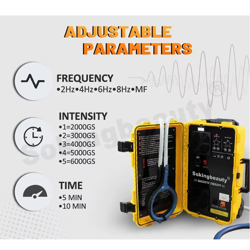 Honkay Portable Horse PEMF Device for Equine Therapy and Recovery