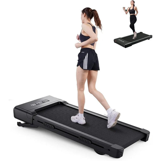 Walking Pad with Auto Incline 3 in 1 Portable Treadmill Remote Control LED Display Walking Jogging Machine 300 Lbs Capacity