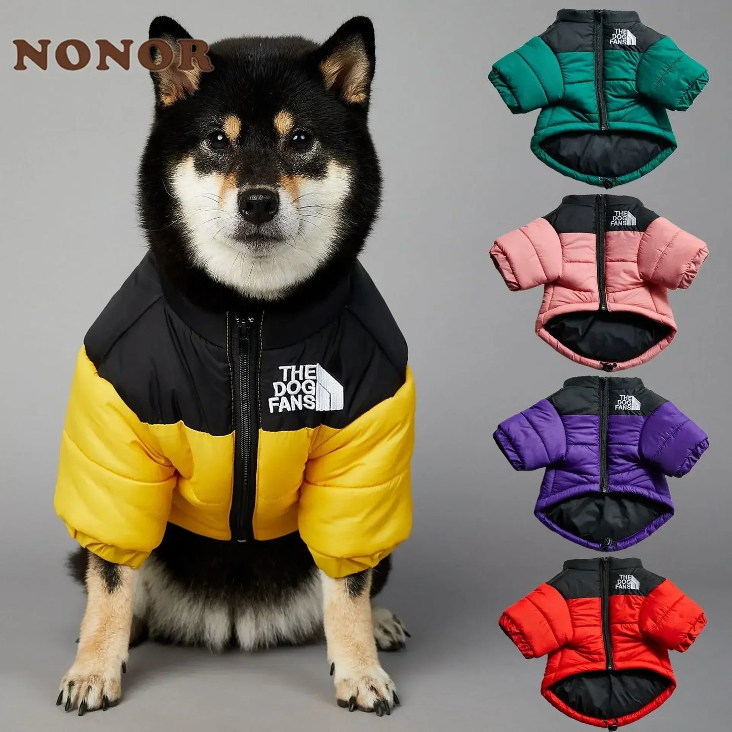 CN Zhejiang Winter Dog Down Jacket For Small Medium Dogs