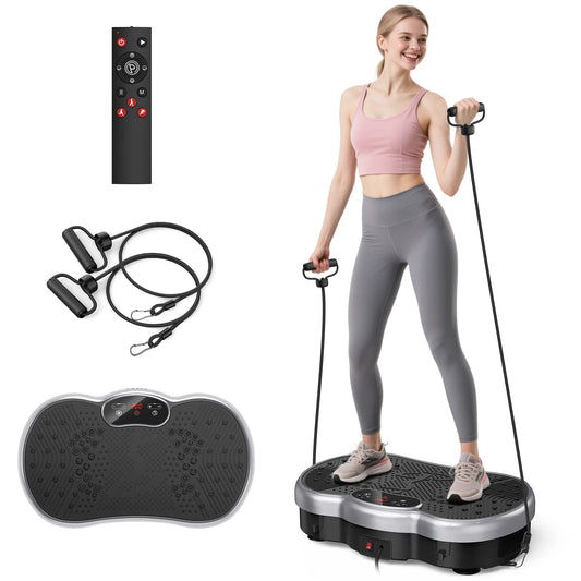 HTM Vibration Plate Exercise Machine Silent 120 Speed Levels