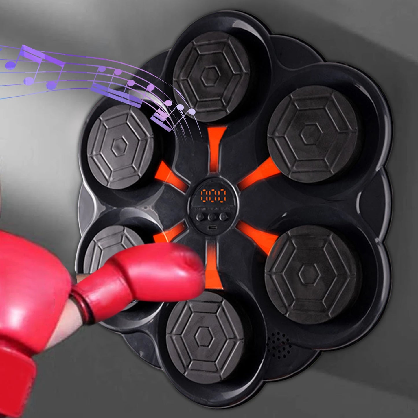 Music Boxing Machine Smart Wall Mounted Fitness Punching Bag Training Equipment