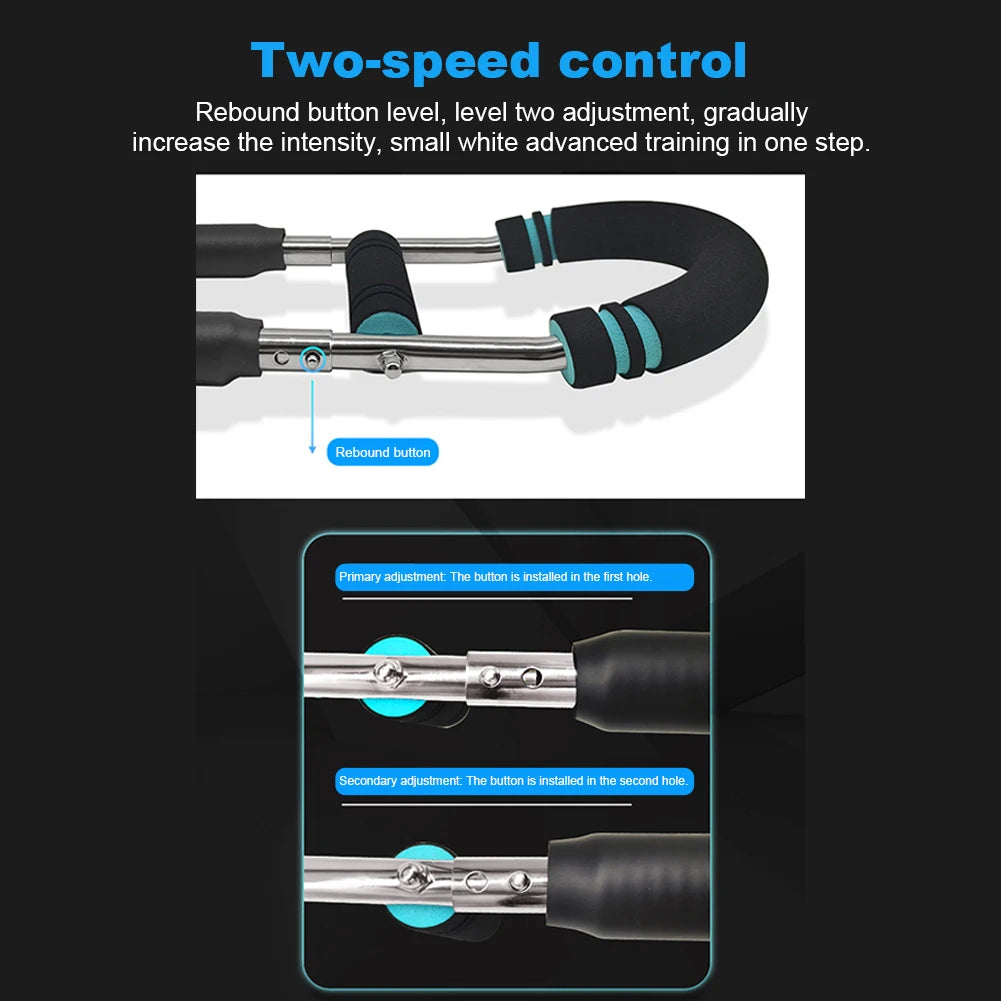 Twister Arm Trainer Adjustable Chest Workout Equipment U-Shaped Twister Arm Exerciser Spring Resistance Home Fitness Equipment