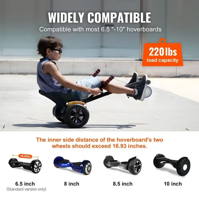 Air cushion board seat accessories air cushion board compatible with grip control adjustable frame length go kart accessories