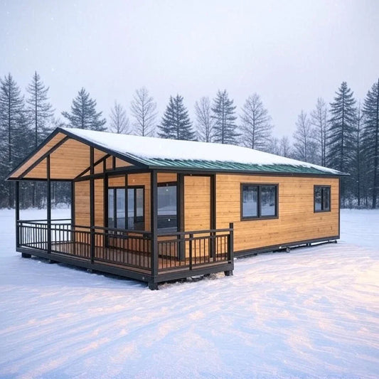 20FT Prefabricated House Expandable Container Home Luxury Modular Tiny House Mobile Folding Prefab Cabin For Living Office