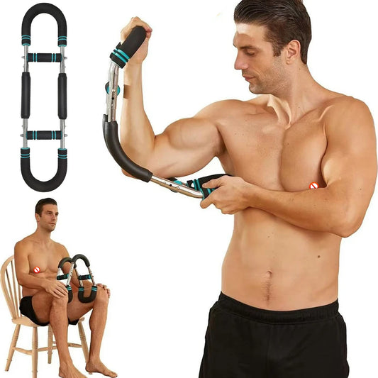 Twister Arm Trainer Adjustable Chest Workout Equipment U-Shaped Twister Arm Exerciser Spring Resistance Home Fitness Equipment