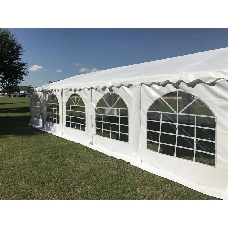 32x16 White PVC Tent for Weddings and Events Waterproof Gazebo