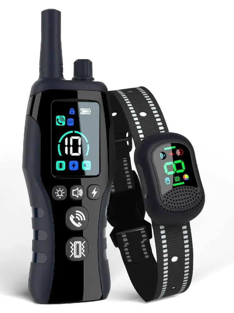 Dog Shock Collar  6500FT Training Collar Four Training Modes IPX7 Waterproof E Collar for Small Medium Large Dogs