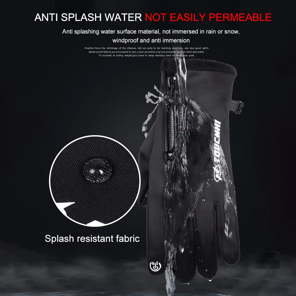 ALLOYSEED Waterproof Rechargeable Heated Thermal Gloves For Extreme Winter Sports