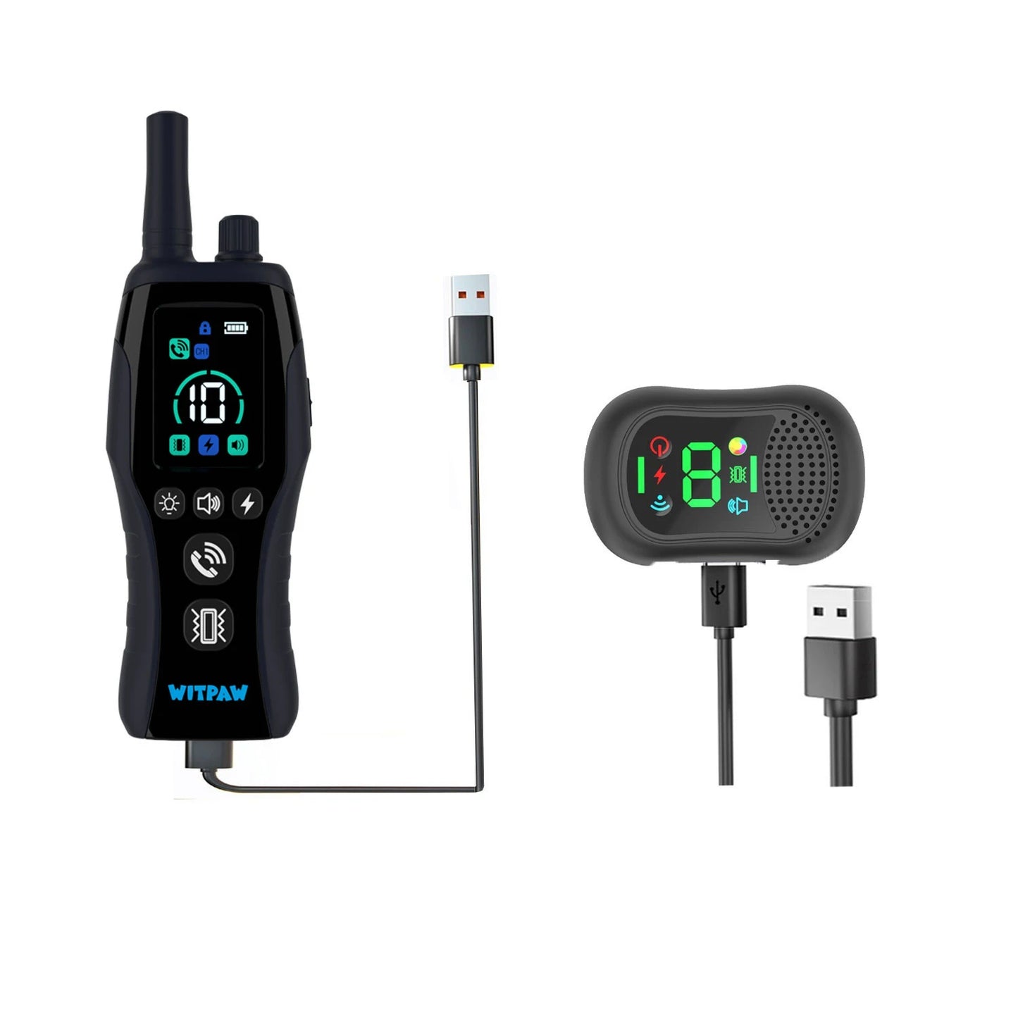 Dog Shock Collar  6500FT Training Collar Four Training Modes IPX7 Waterproof E Collar for Small Medium Large Dogs