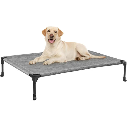 Outdoor Elevated Dog Cot Bed For Large Dogs Cooling Hammock