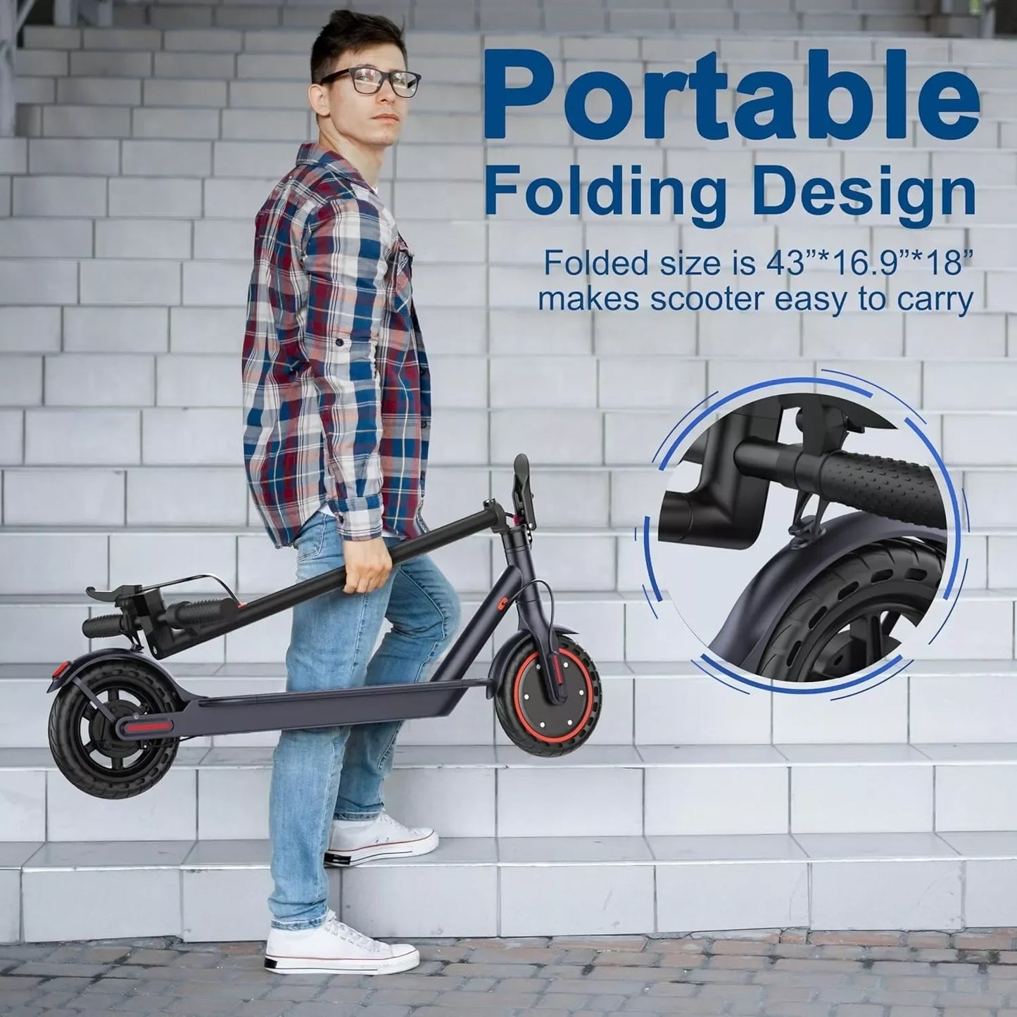 Ladped LP60 Electric Scooter 350W Folding 19MPH