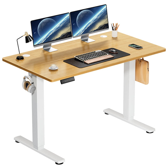 JHK Electric Standing Desk Height Adjustable 40x24 Inch Ergonomic Sit Stand Workstation