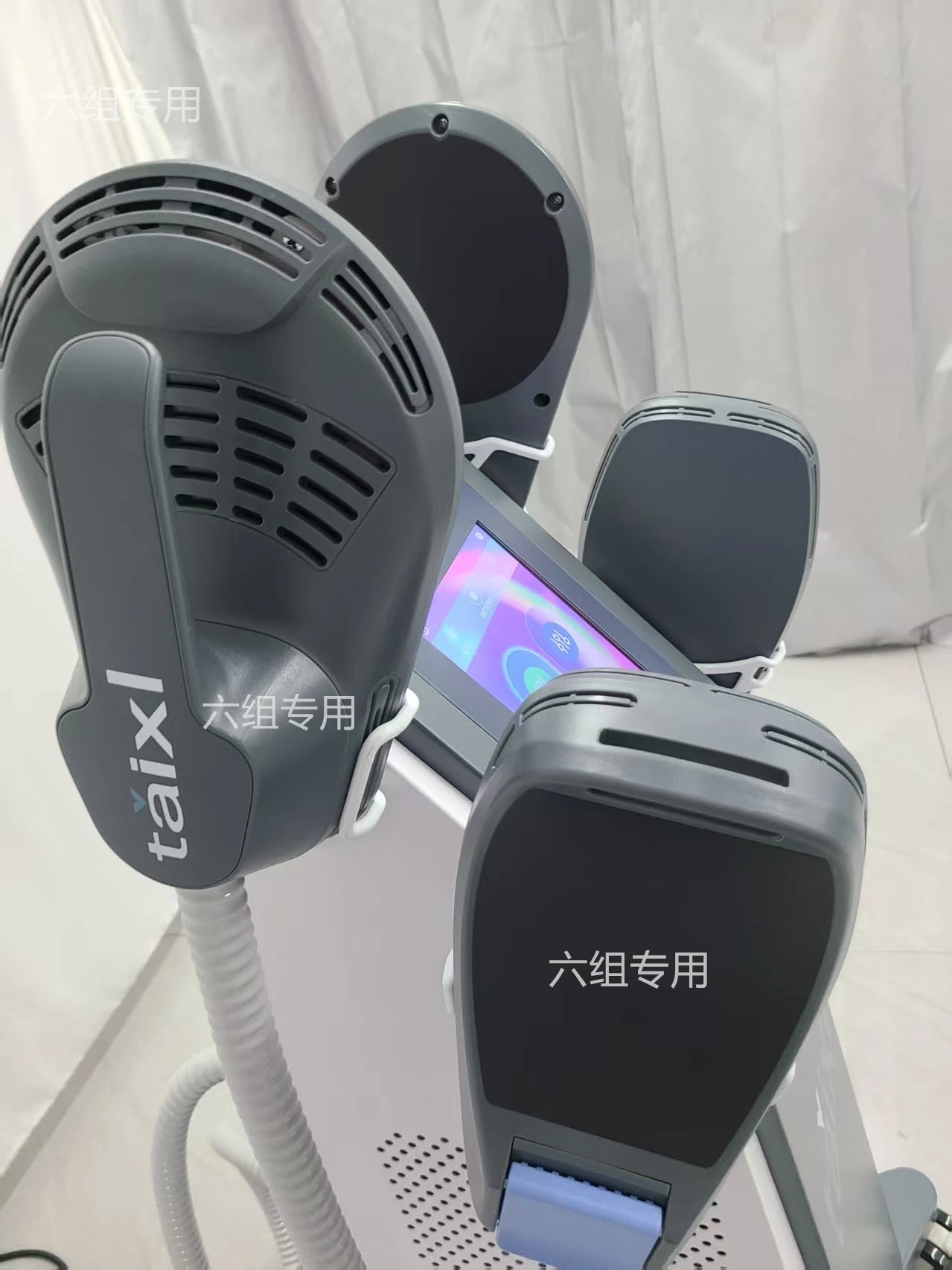 Professional EMS Body Sculpt Machine Fat Burner Body Slimming Muscle Stimulation Therapy with 4 Handles