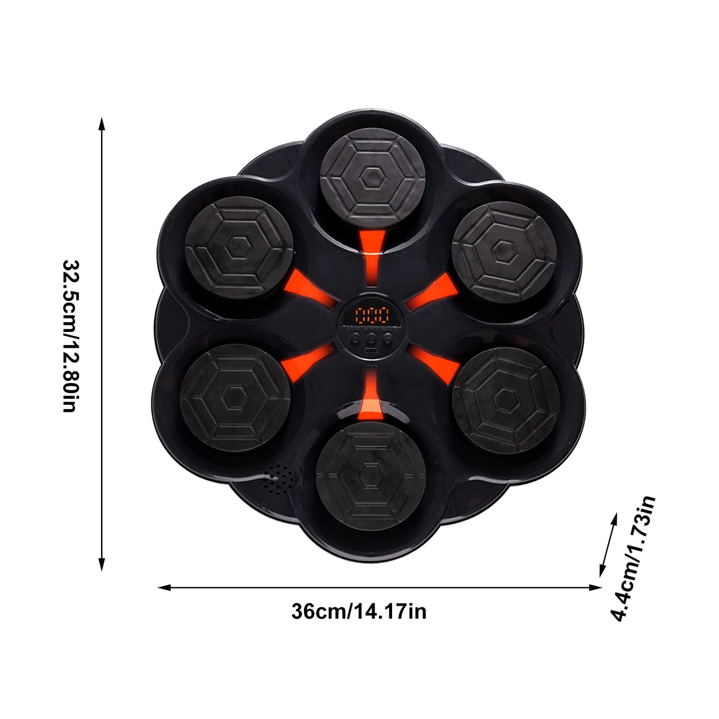 Music Boxing Machine Smart Wall Mounted Fitness Punching Bag Training Equipment