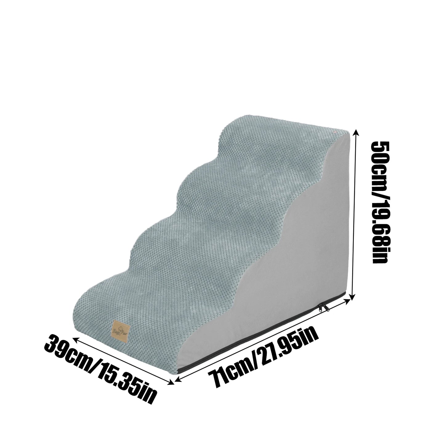 Pet Dog Stairs for High Beds and Sofas with Washable Cover