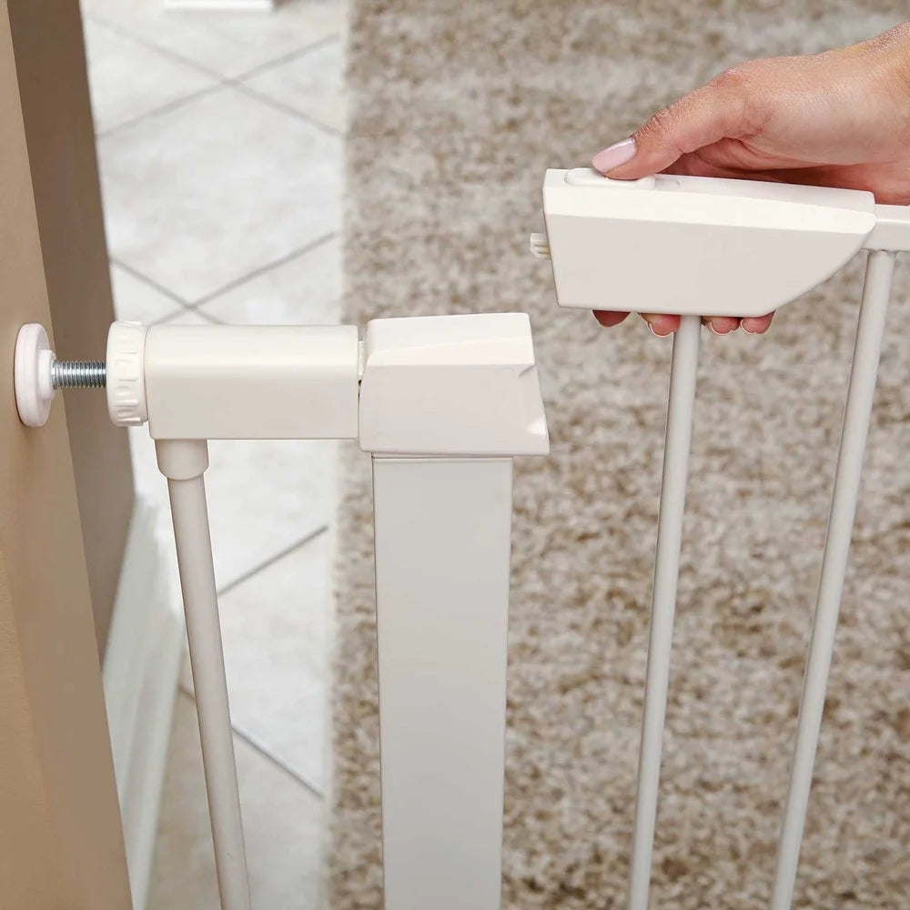 Walk Through Steel Pet Gate Pressure Mounted Dog Gate