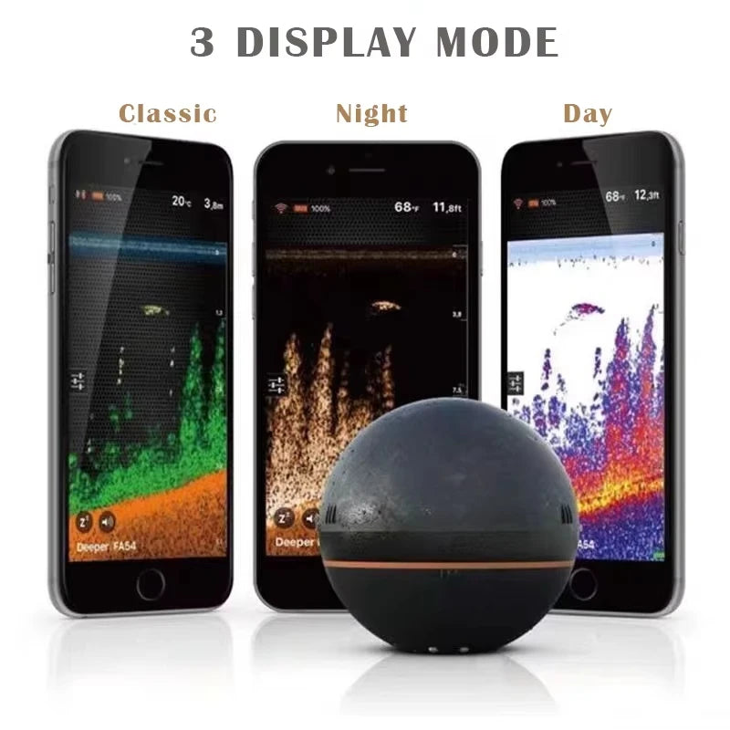 GSF Deeper Chirp Two Point Zero Sonar Finder For Fishing