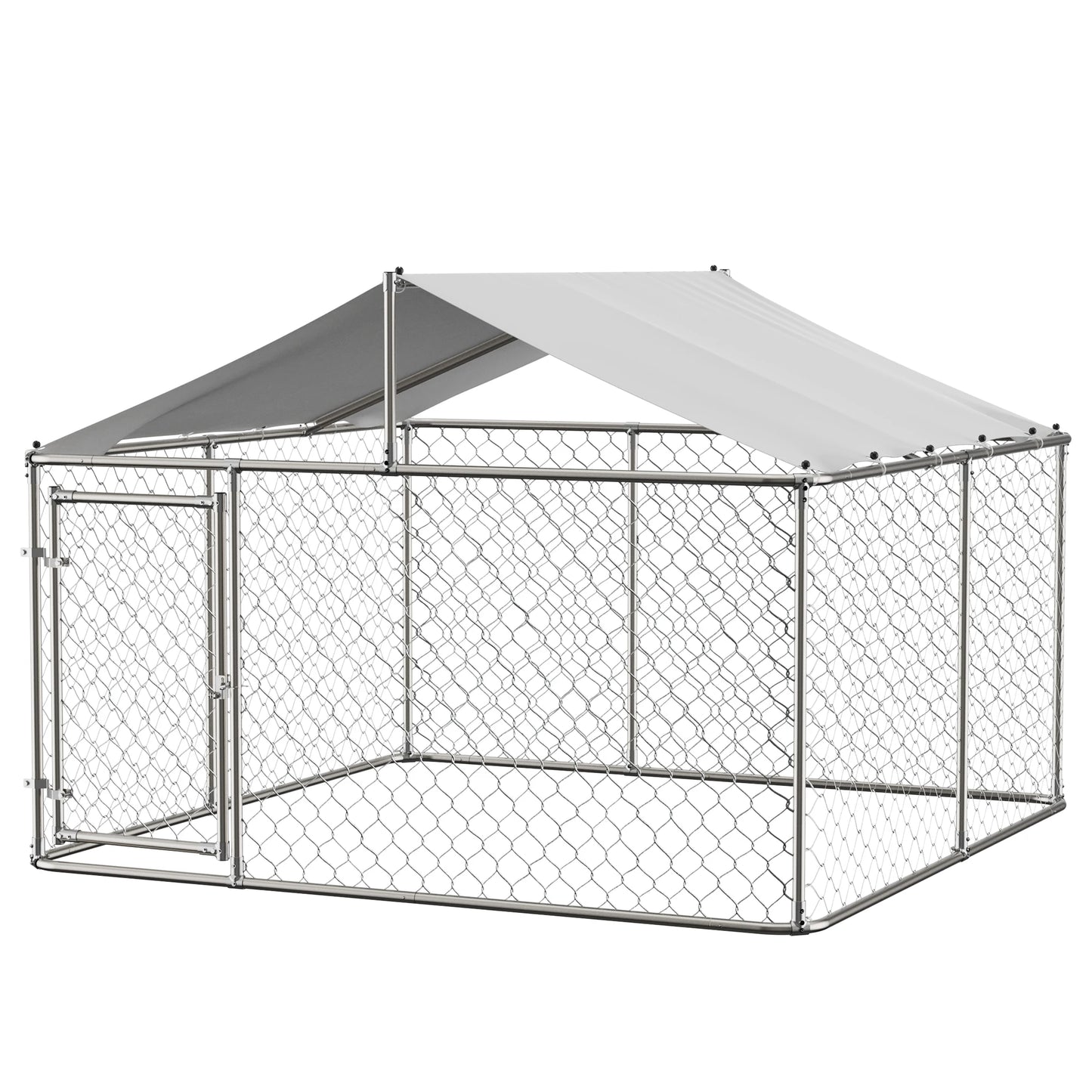 7.5x7.5 Outdoor Dog Kennel Large Heavy Duty Shade Playpen