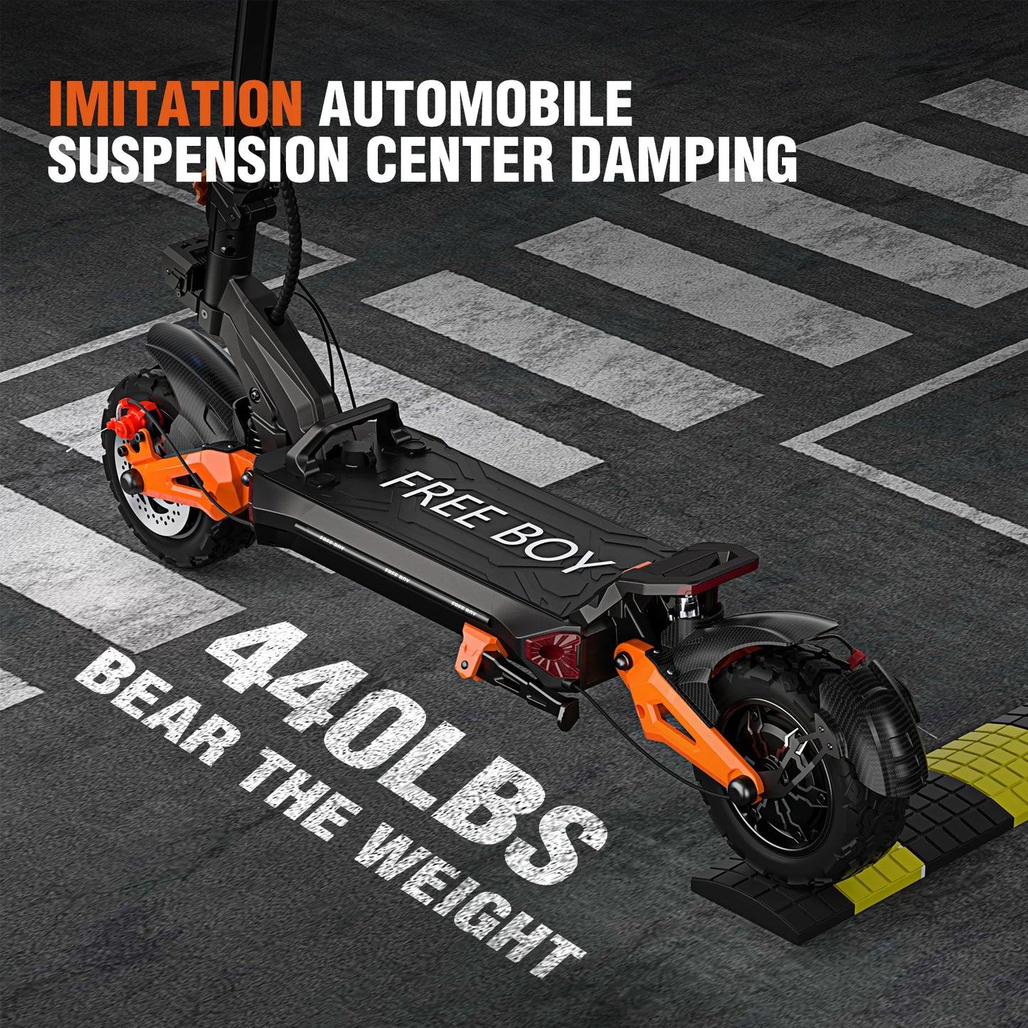 6000W Dual Motor Electric Scooter H9 For Adults