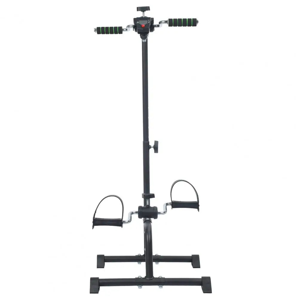 Pedal Exerciser Bike Hand Arm Leg Knee Peddler Adjustable Fitness Recovery Equipment for Seniors Elderly Physical Therapy Exercise