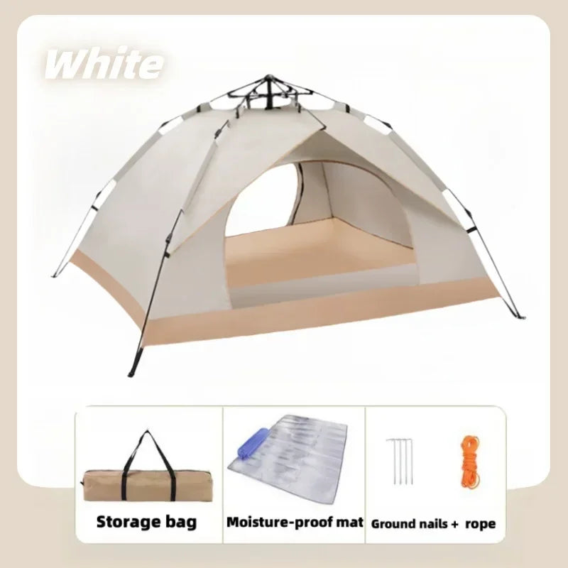 Waterproof Camping Tent For 2 3 Person One Touch Ultralight