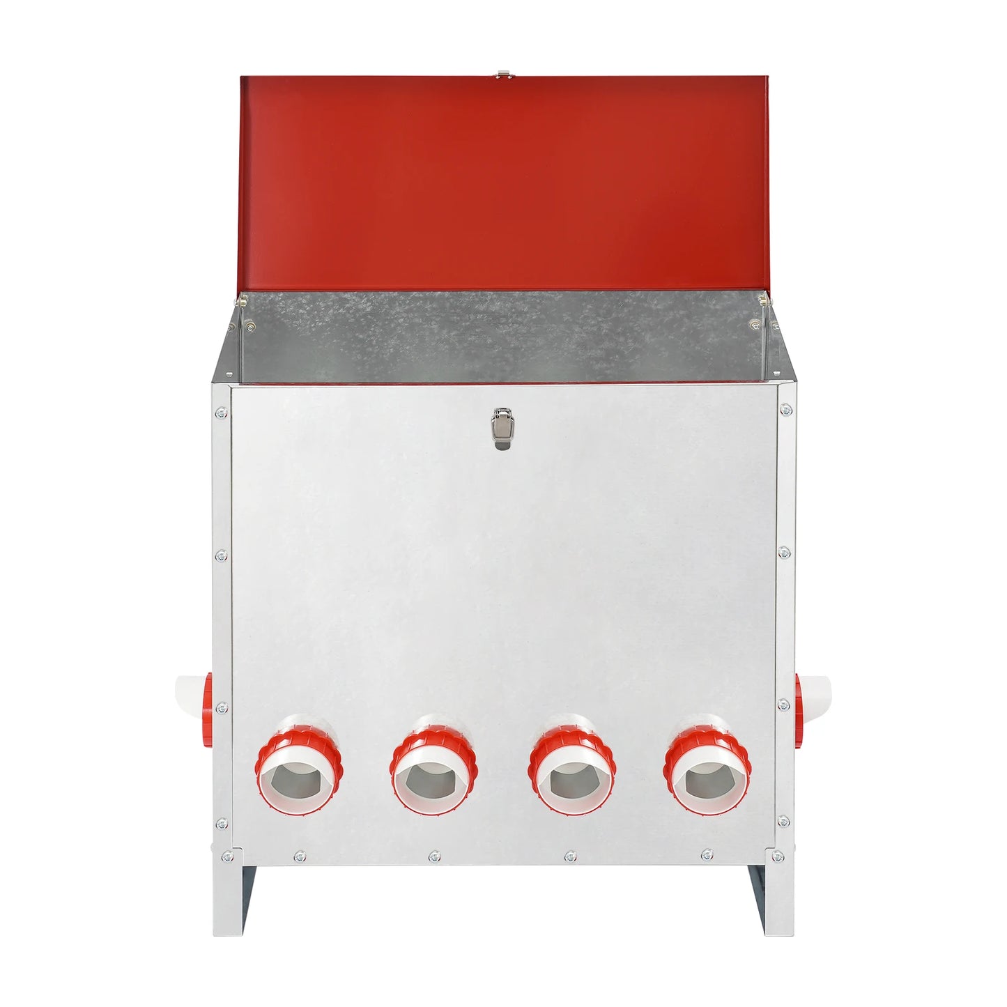 Ten Hole Large Capacity Chicken Feeder 66.14 Lbs Poultry