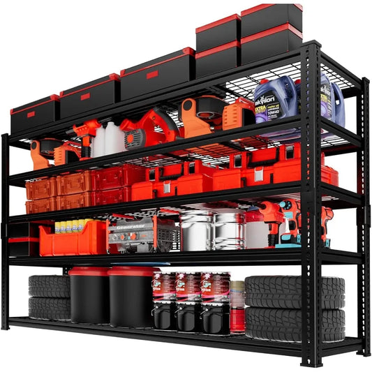 Heavy Duty Garage Storage Shelves 5-Tier Metal Wire Organizer