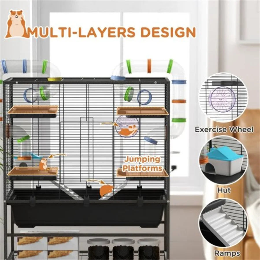 Hamster Cage SwishipShip Plastic Non Toxic Small Animal Habitat
